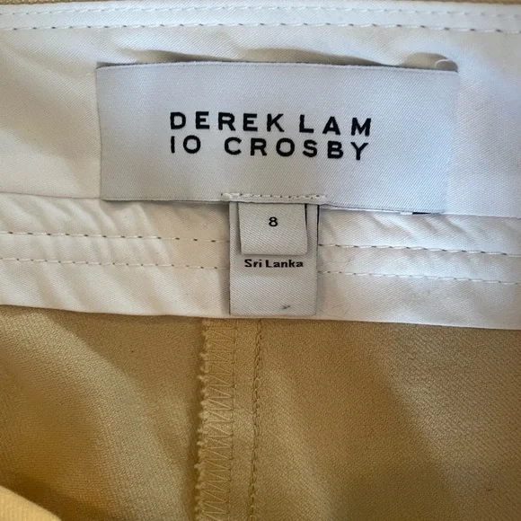 Derek Lam beige crop Bottoms - Picture 6 of 8